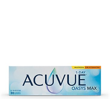 ACUVUE® OASYS MAX 1-Day Multifocal for Astigmatism 30