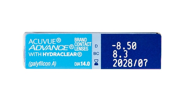 Johnson And Johnson Contacts ACUVUE® ADVANCE® 6