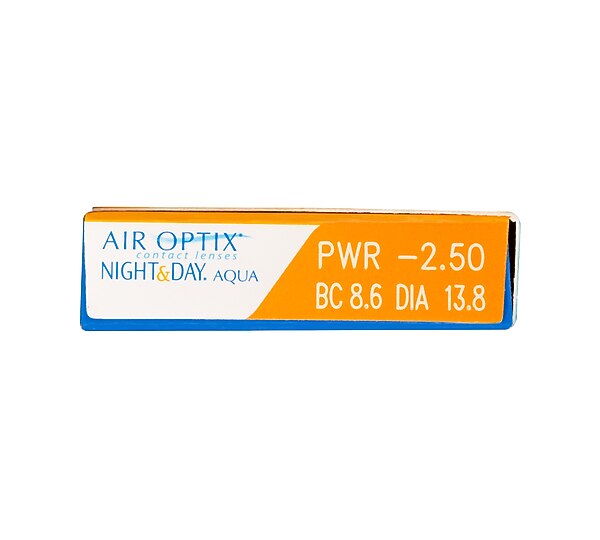 Alcon Contacts AIR OPTIX® NIGHT & DAY® AQUA 6
