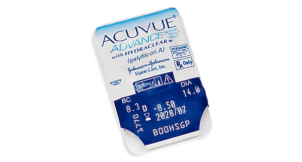 Johnson And Johnson Contacts ACUVUE® ADVANCE® 6