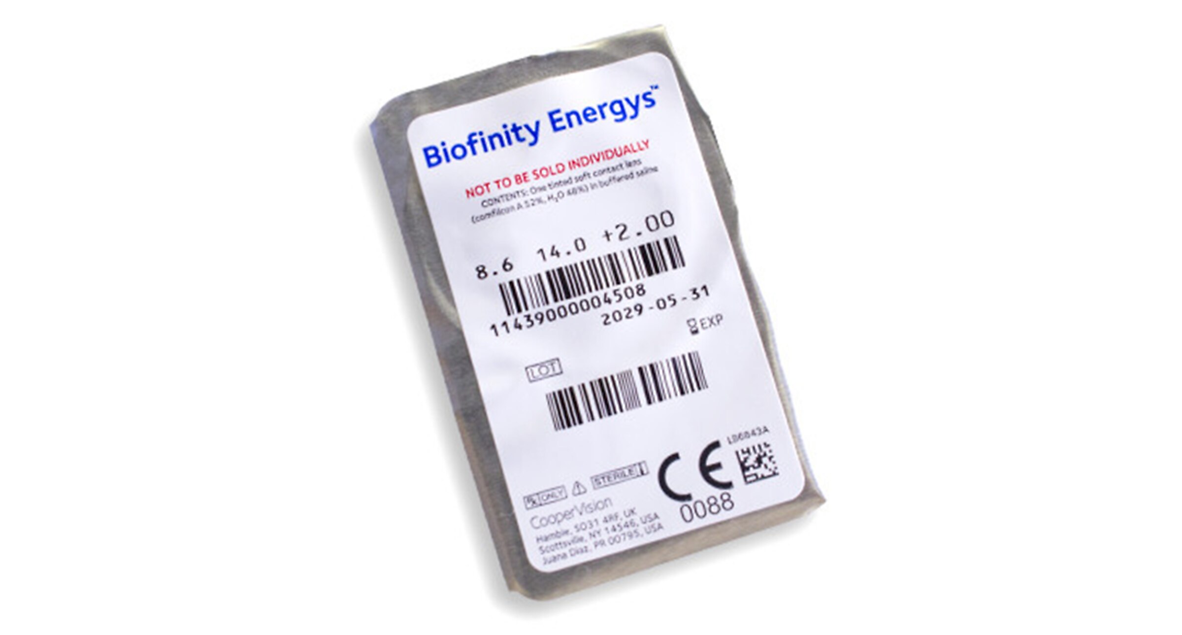 CooperVision Contacts Biofinity® Energys 6