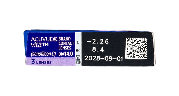 Johnson And Johnson Contacts ACUVUE® VITA™ 3